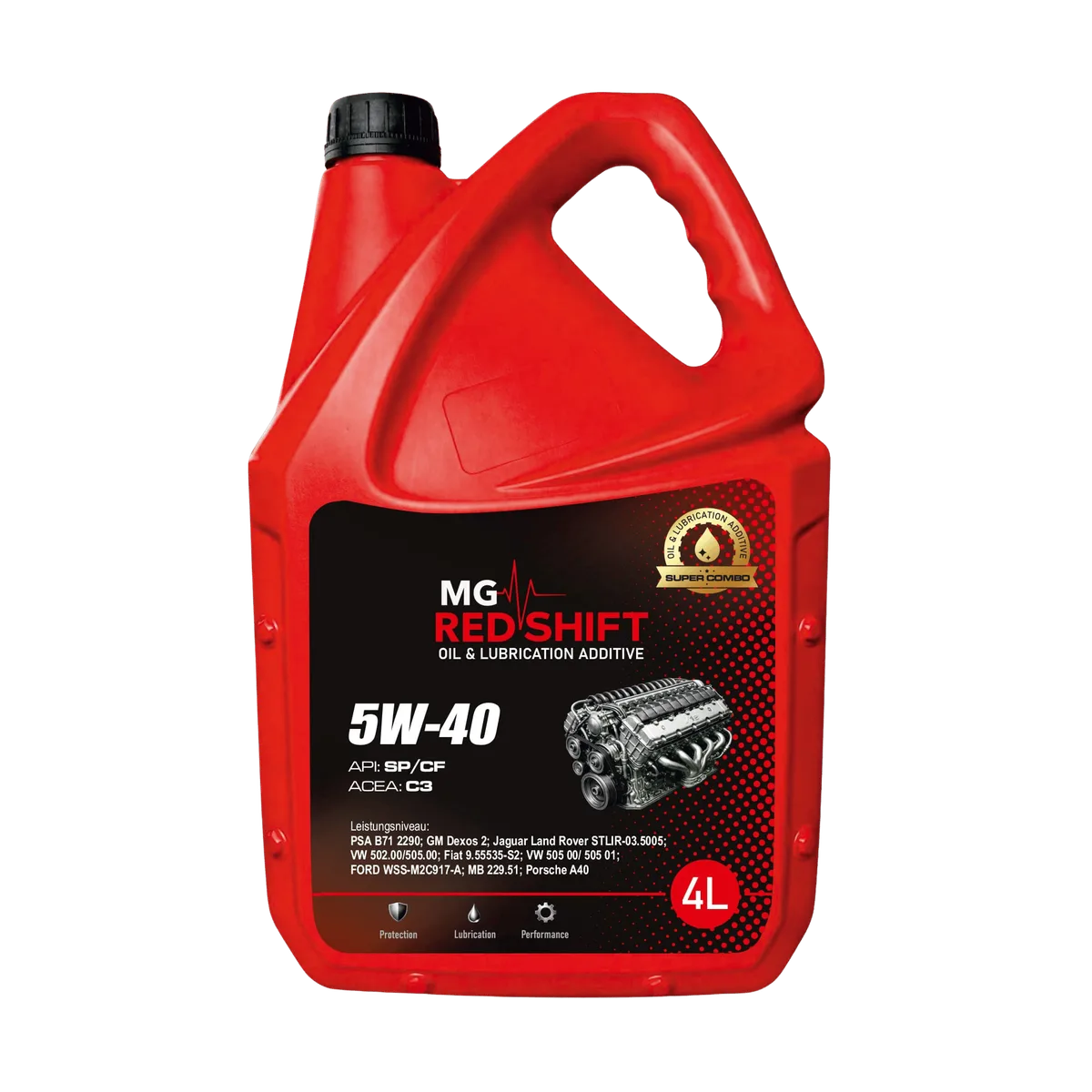 MG Red Shift 5W-40 4L
