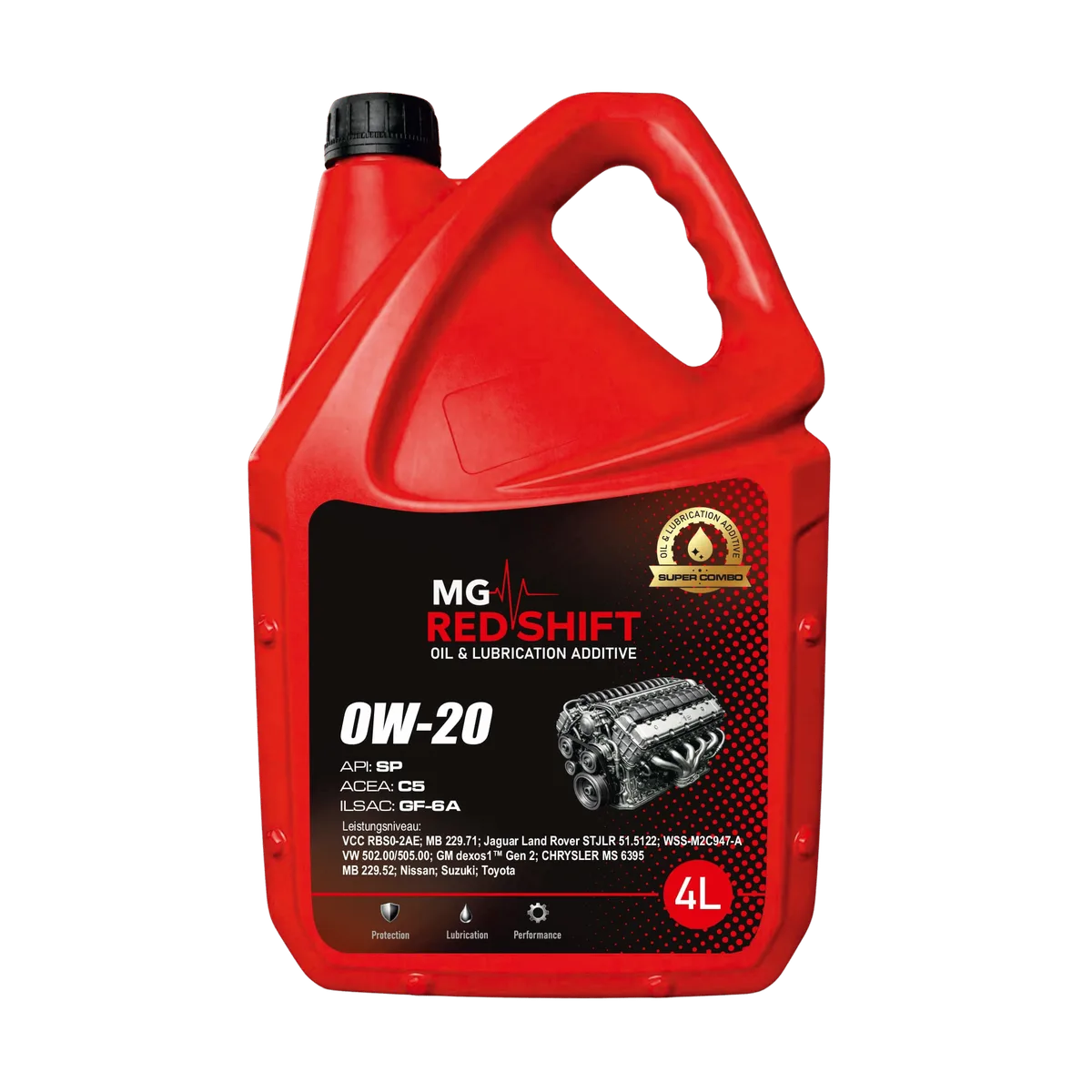 MG Red Shift 0W-20 4L